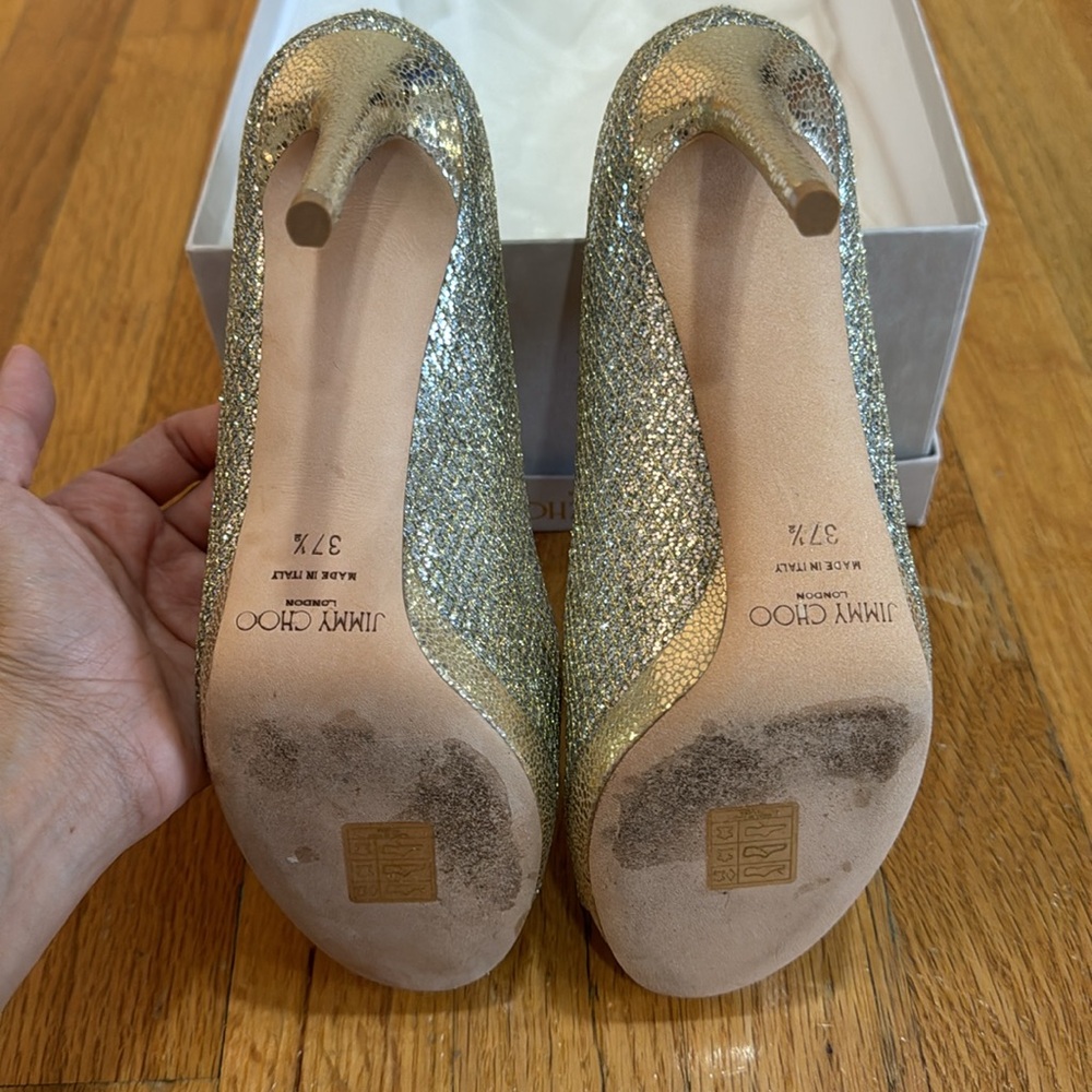 Used once Jimmy Choos - Picture 3 of 5
